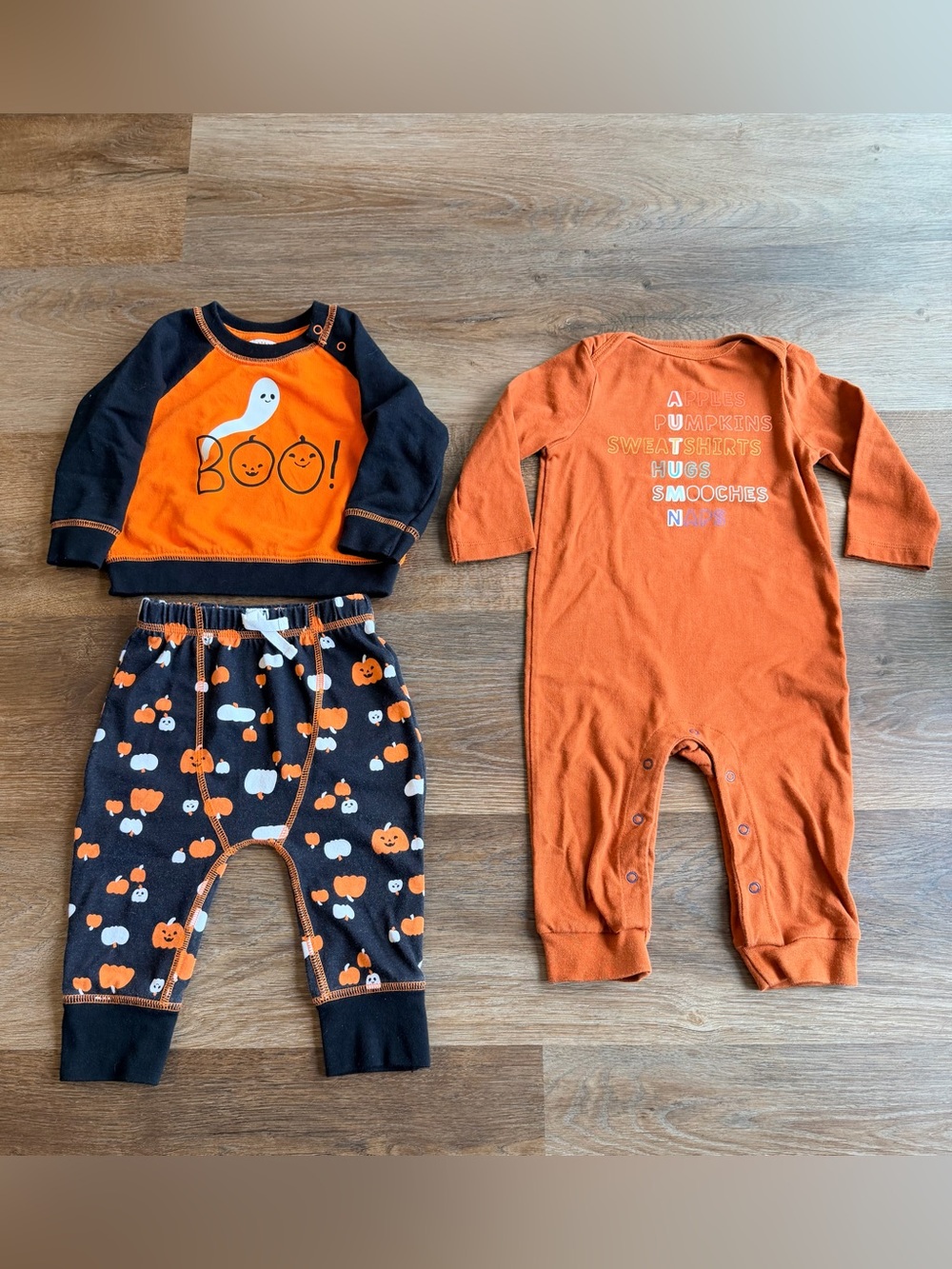 CAT & JACK | Halloween Outfit Set | Fall Baby Clothes | Pumpkin Boo |